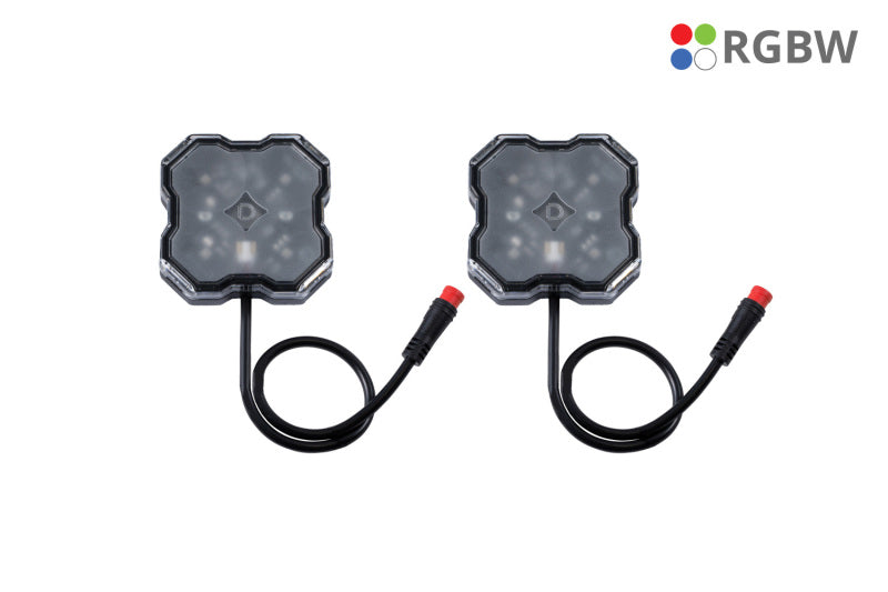 Diode Dynamics Stage Series RGBW LED Rock Light (Add-on 2-pack) - DD7461