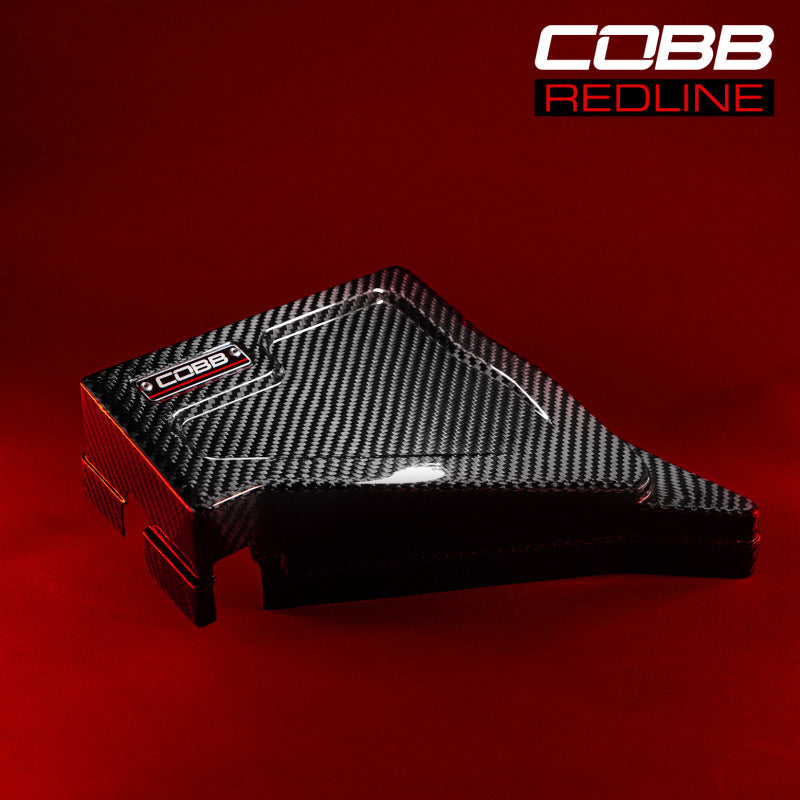 Cobb 08-21 Subaru WRX/STI (2018 Type RA / 2019 S20) Redline Fuse Cover - Gloss Finish - 844660