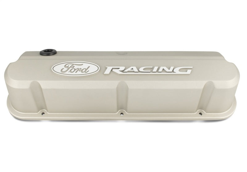 Ford Racing 289-351 Slant Edge Gray Valve Cover - 302-137