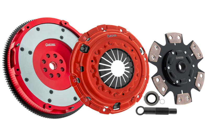 Action Clutch 2022 Honda Civic Si 1.5L (L15B7) Turbo Stage 3 Clutch Kit (1MS) w/Aluminum Flywheel - ACR-3421-AL