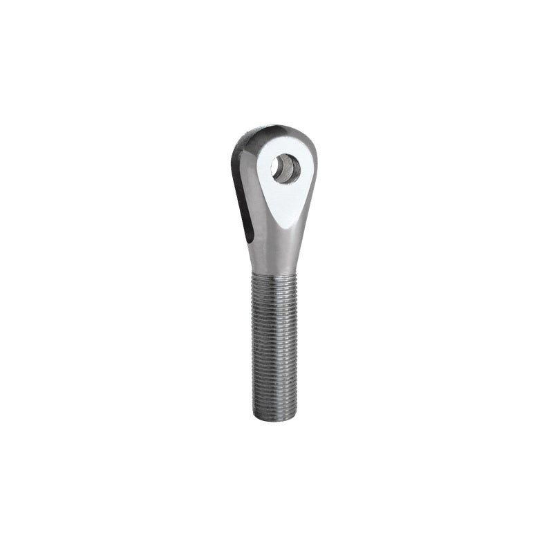 QA1 Clevis - Right Hand - 3/8-1/2in - 3/8in Slot - Chrome Plated