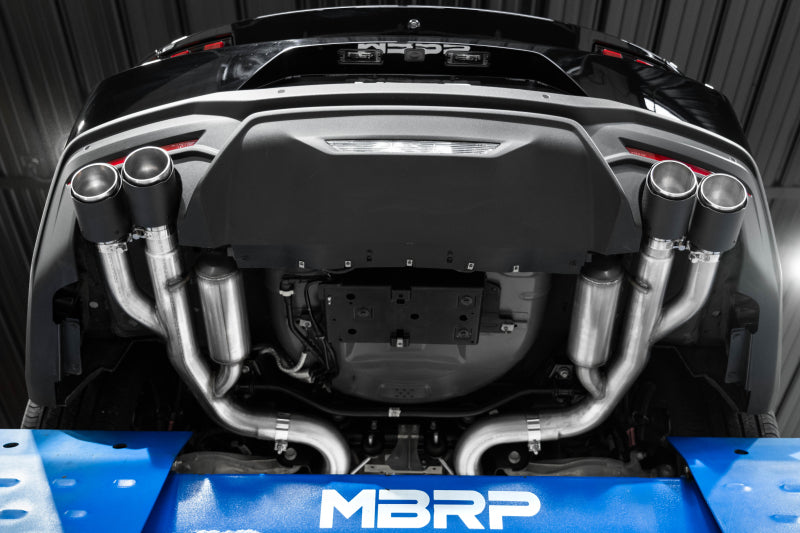 MBRP 2018+ Ford Mustang GT 5.0L T304 SS 3in Street to Race Conversion Kit - MDS7205