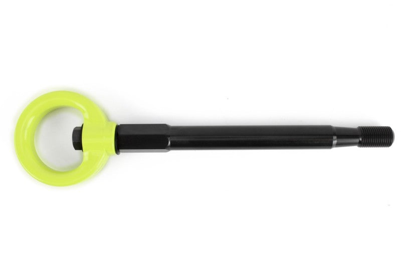 Perrin 08-14 Subaru WRX/STI Tow Hook Kit (Front) - Neon Yellow - PSP-BDY-231NY