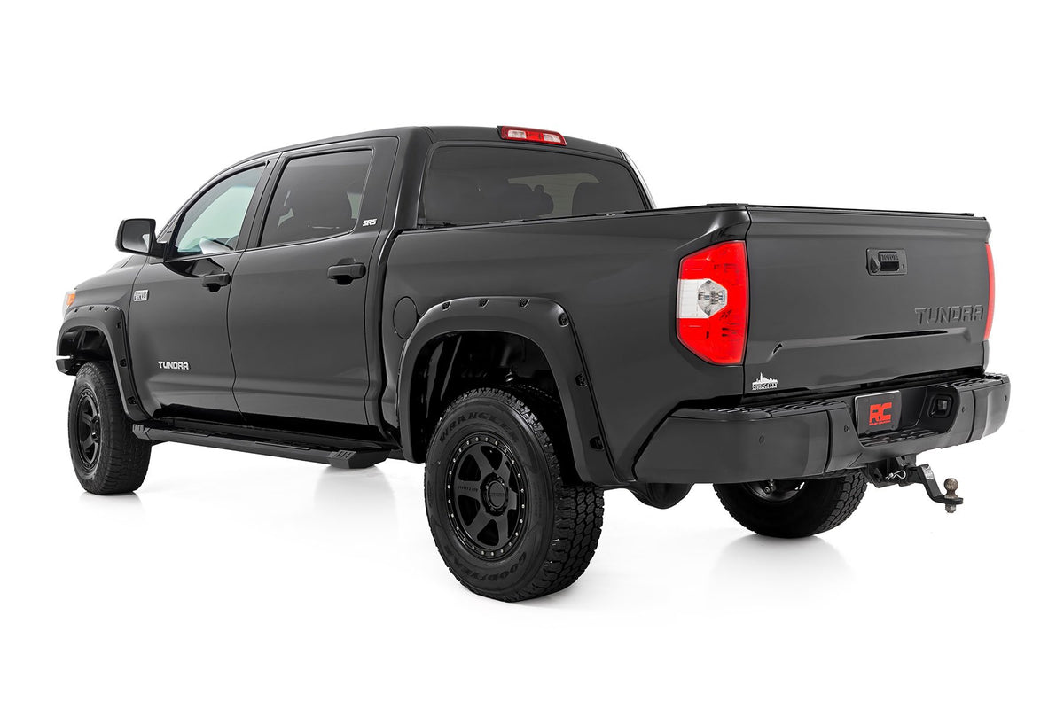 HD2 Aluminum Running Boards | Crewmax Cab | Toyota Tundra 2WD/4WD (2007-2021)