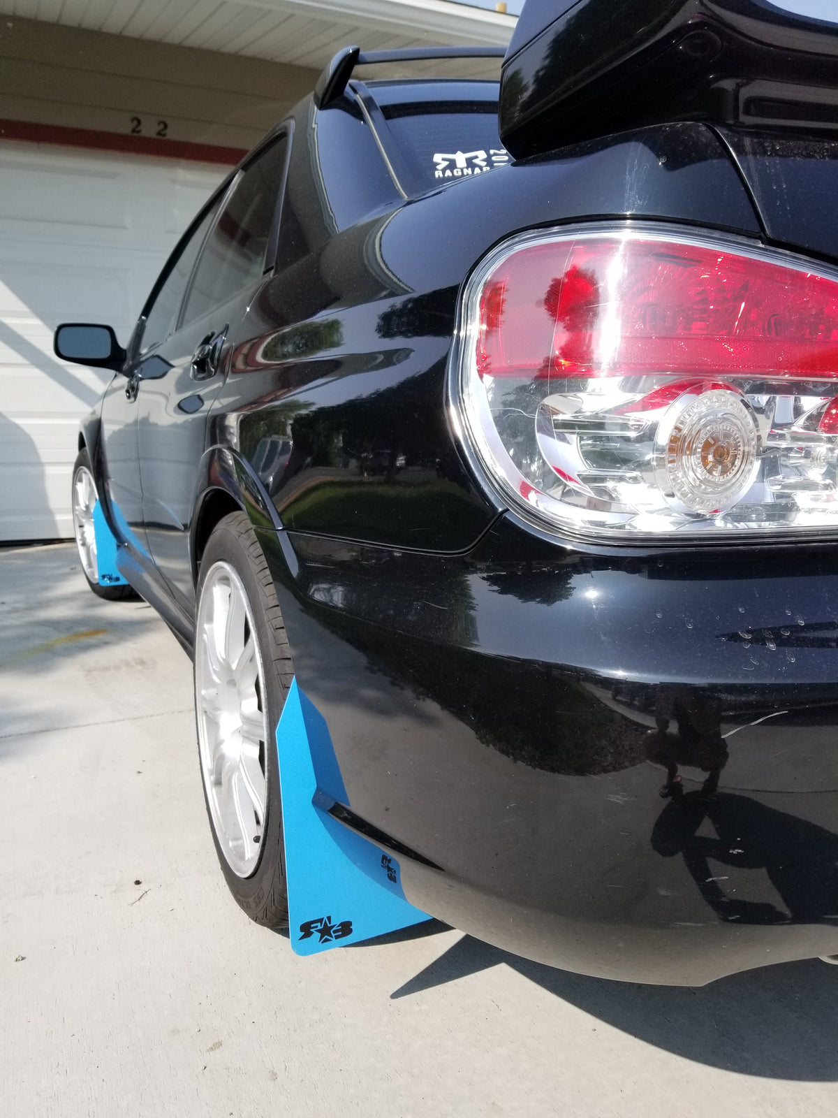 Rokblokz 02-07 Impreza WRX STI Mud flaps in ORIGINAL