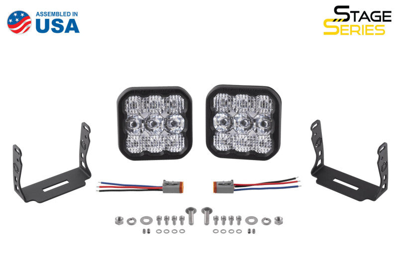 Diode Dynamics SS5 LED Pod Sport - White Spot (Pair) - DD6768P