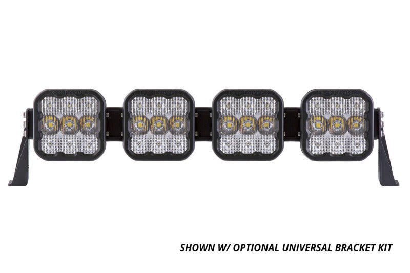 Diode Dynamics SS5 Sport Universal CrossLink 4-Pod Lightbar - White Combo - DD6794