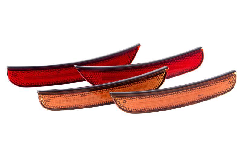 Diode Dynamics 15-21 Dodge Charger LED Sidemarkers - Amber Red (set) - DD5111