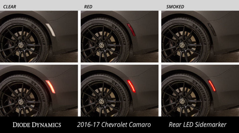 Diode Dynamics 16-21 Chevrolet Camaro LED Sidemarkers Smoked (set) - DD5063