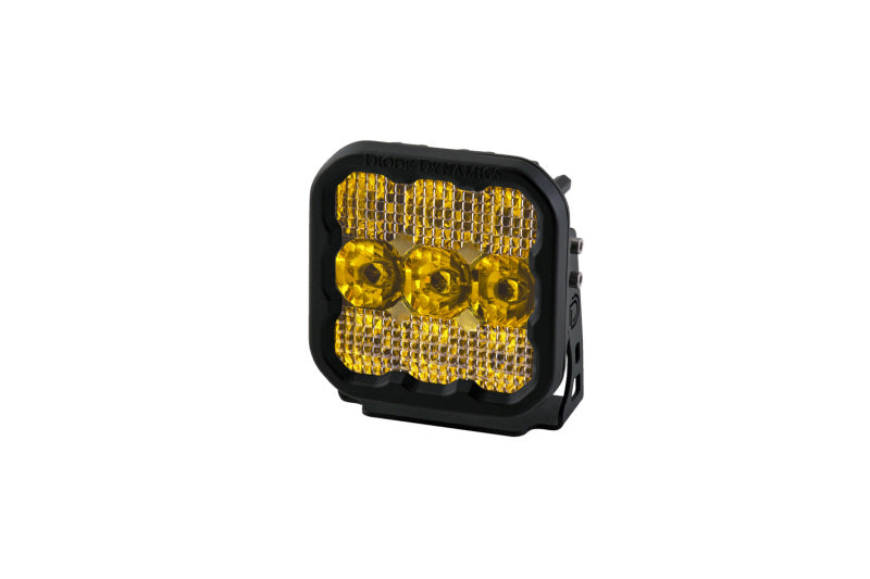 Diode Dynamics SS5 LED Pod Sport - Yellow Combo (Single) - DD6772S