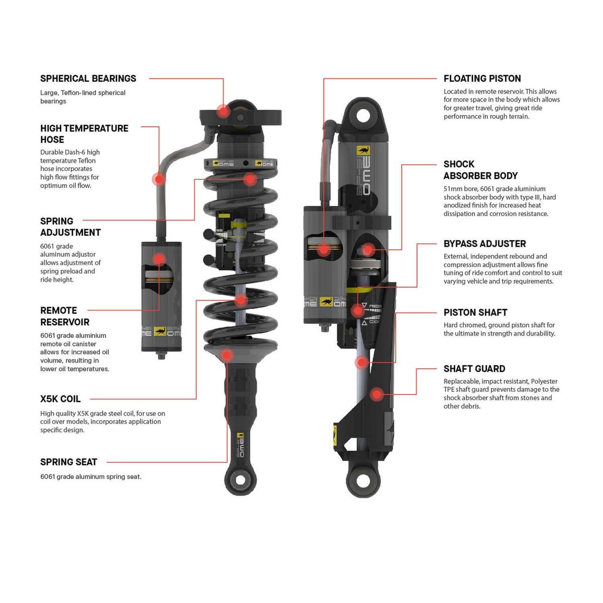 ARB BP51 3Inch Heavy Kit 4Runner 2010+ Kdss