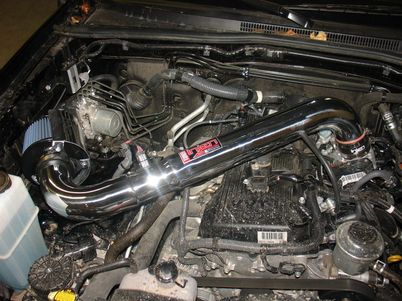 Injen 05-20  Toyota Tacoma 2.7L  Wrinkle Blk Power-Flow Air Intake w/MR Tech/Heat Shield/Nano Filter - PF2011WB