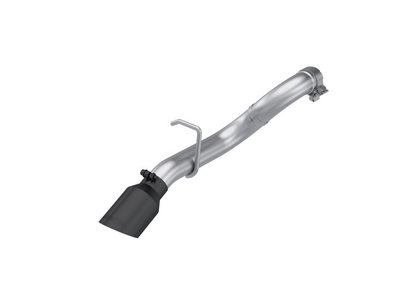 MBRP 18-24 Jeep Wrangler 3.6L T409 Stainless Steel 2.5in Axle-Back Turn Down Exit - Black Tip - S5539409BT