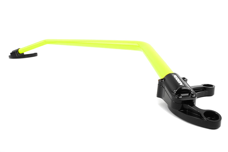 Perrin 08-21 WRX/STi Front Neon Yellow Strut Brace - PSP-SUS-056NY