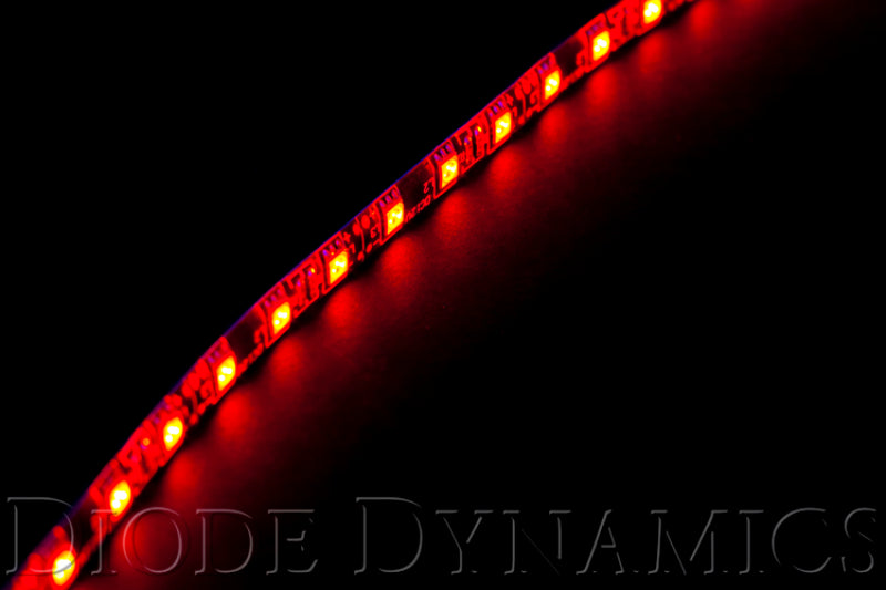 Diode Dynamics LED Strip Lights - Red 50cm Strip SMD30 WP - DD2198