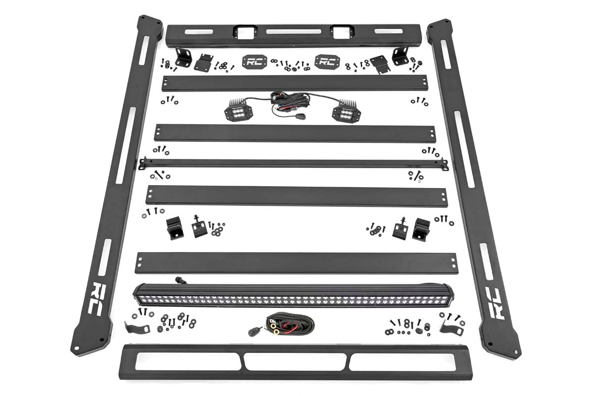 Roof Rack | Black Series Lights | Jeep Wrangler JL (18-24)/Wrangler Unlimited (18-24) 