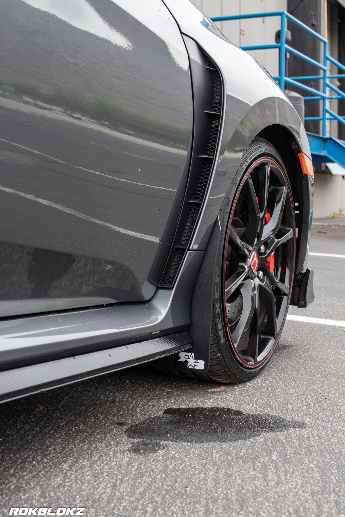 RokBlokz - Honda Civic Type R 2017-2021 Rally Mud Flaps