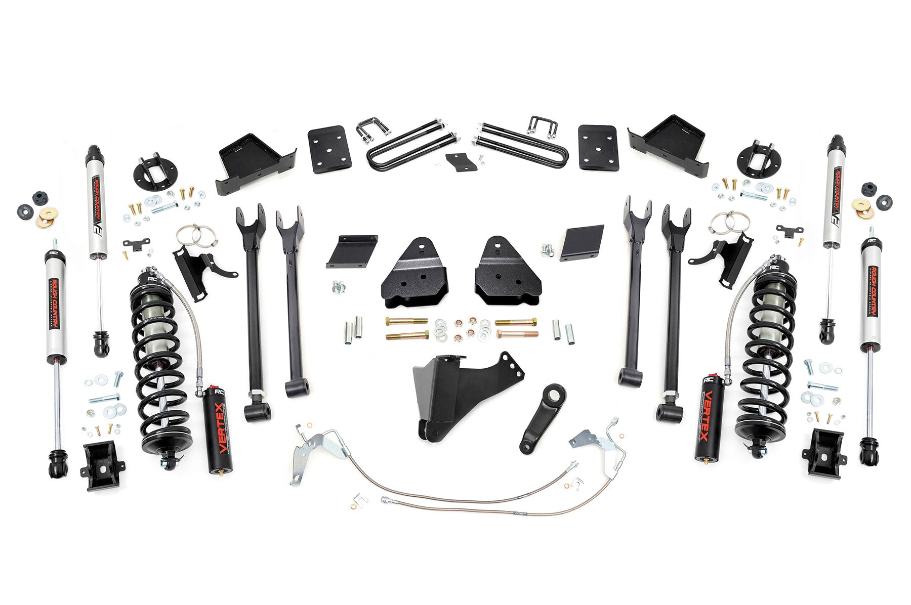 6 Inch Lift Kit  |  4-Link  |  No OVLD  |  C/O V2 | Ford F-250 Super Duty (11-14)