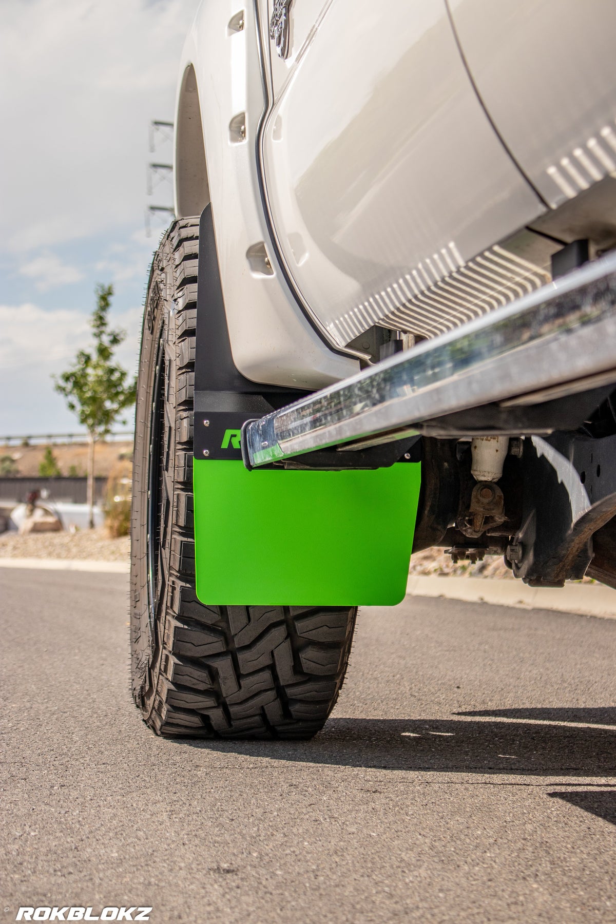 RokBlokz - Ford F-250 F-350 2011-2016 STEP BACK Mud Flaps