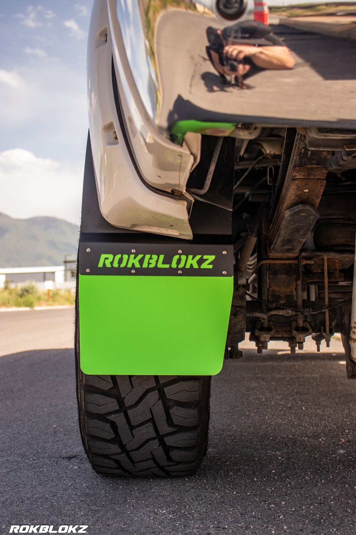 RokBlokz - Ford F-250 F-350 2011-2016 STEP BACK Mud Flaps