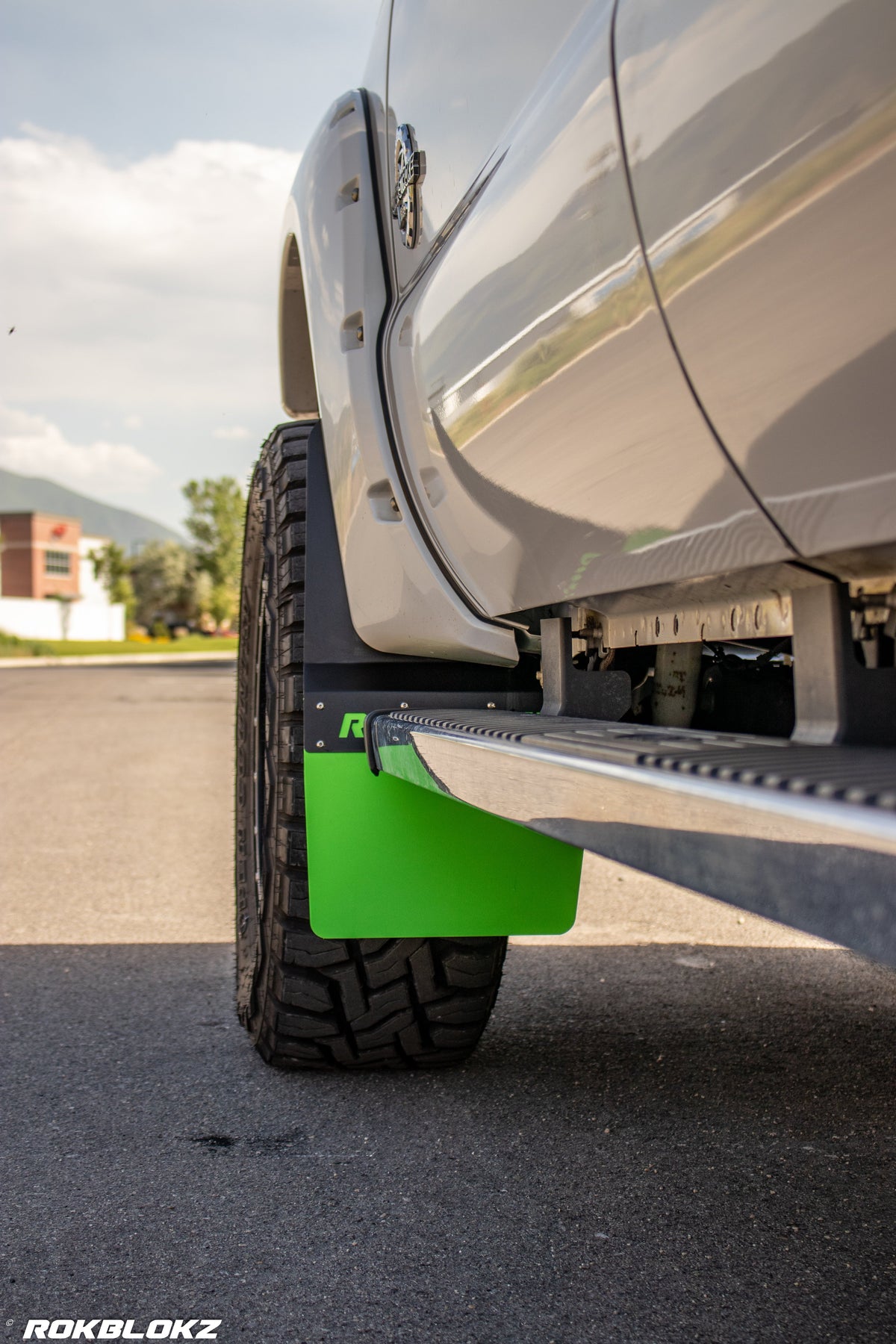 RokBlokz - Ford F-250 F-350 2011-2016 STEP BACK Mud Flaps