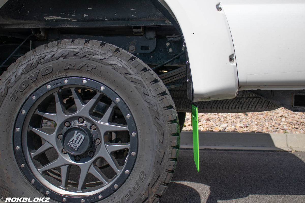 RokBlokz - Ford F-250 F-350 2011-2016 STEP BACK Mud Flaps