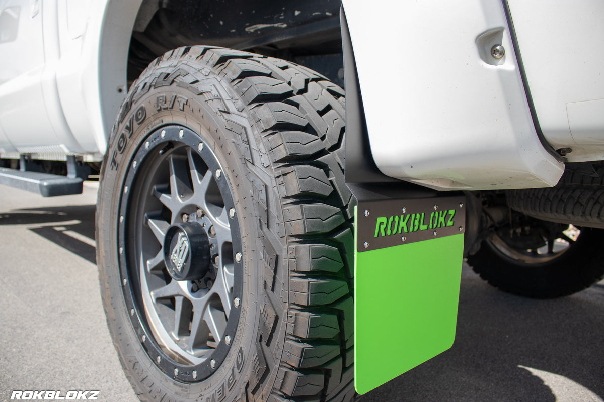 RokBlokz - Ford F-250 F-350 2011-2016 STEP BACK Mud Flaps