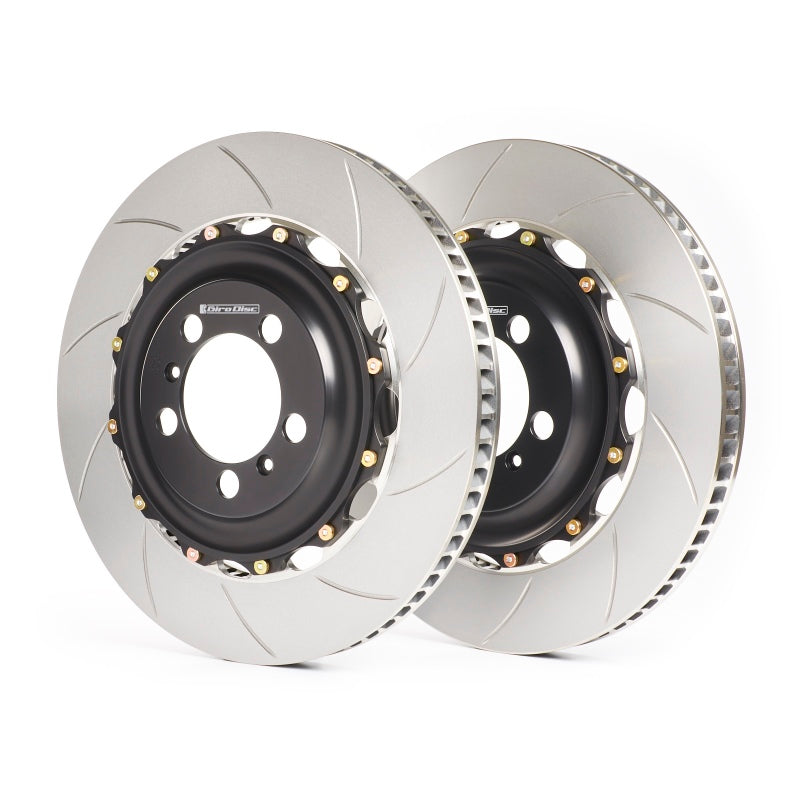 GiroDisc 16-18 Ford Focus RS Mk III Slotted Rear Rotors