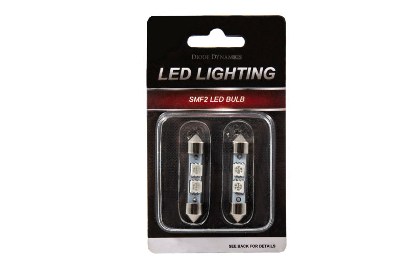 Diode Dynamics 39mm SMF2 LED Bulb Warm - White (Pair) - DD0090P