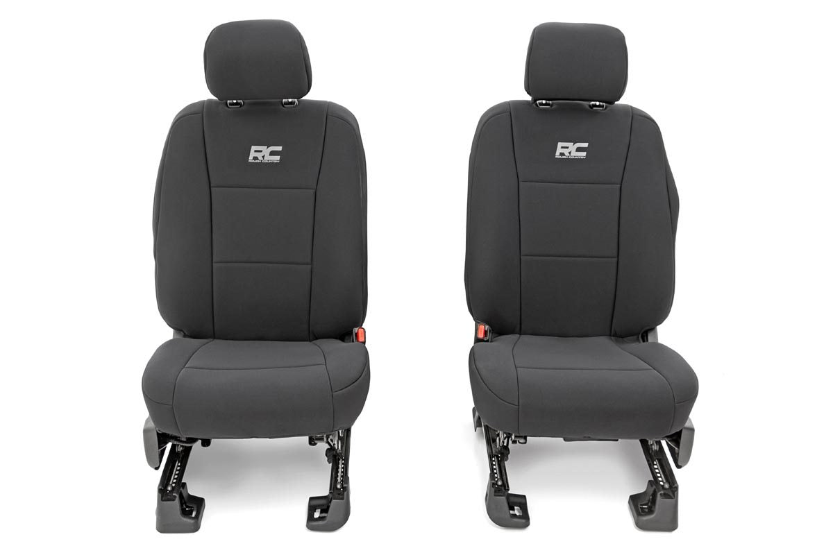 Seat Covers | FR Bucket and RR Bench | Ford F-150/Lightning/F-250/F-350 (15-23)