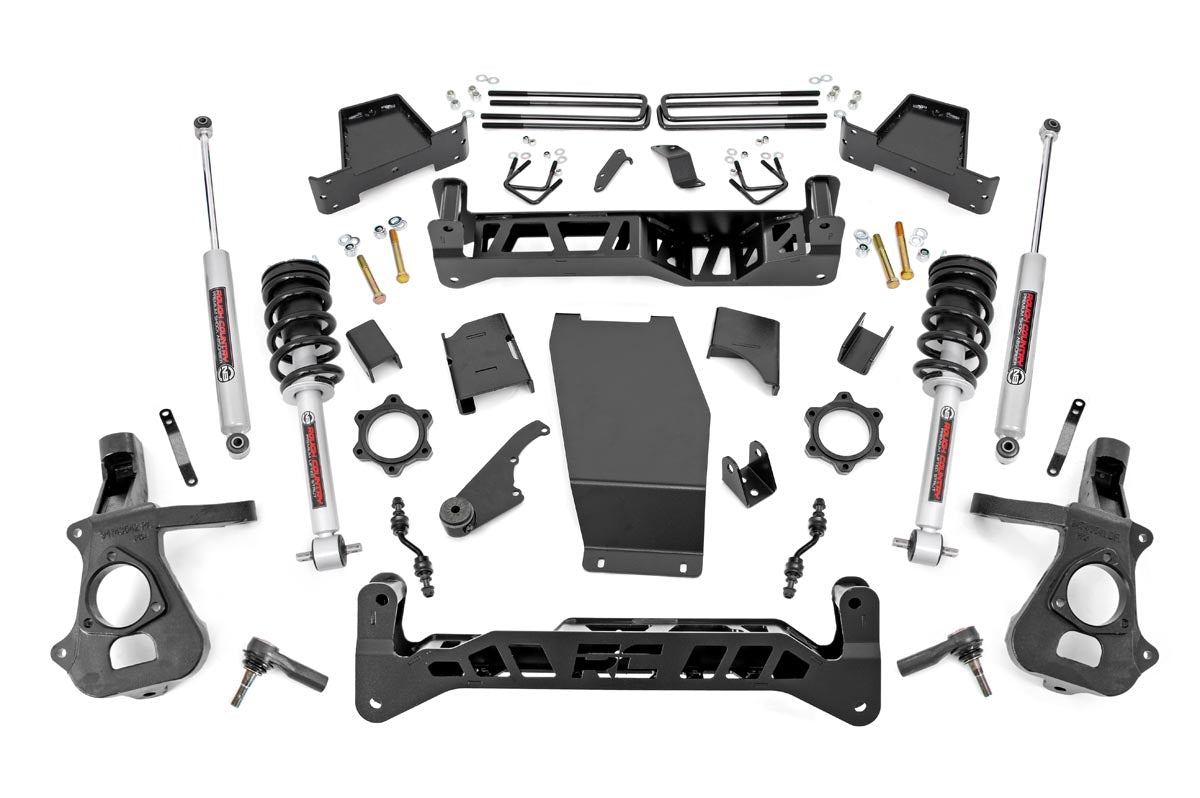 7 Inch Lift Kit | Alum/Stamp Steel | FR N3 | Chevy/GMC 1500 (14-18 &amp; Classic)