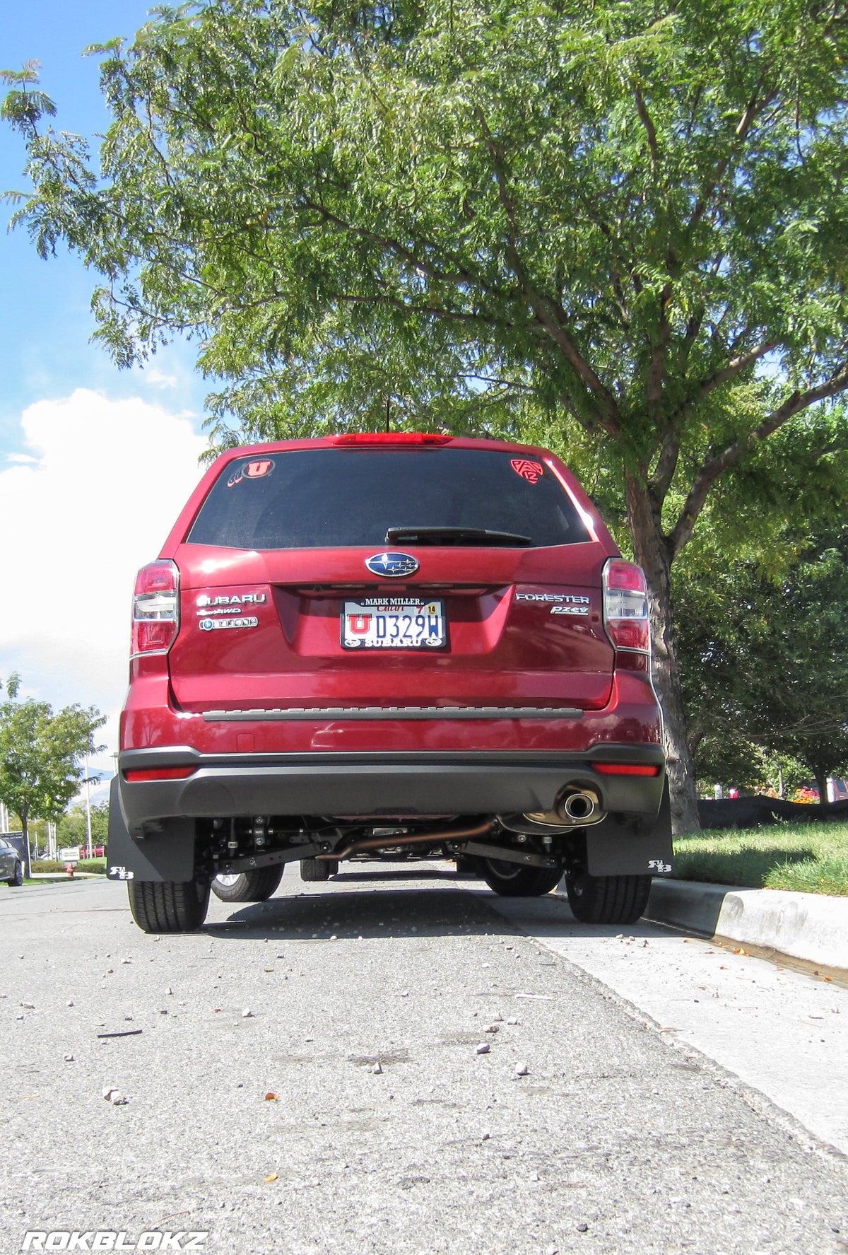 RokBlokz - Subaru Forester (SJ) 2014-2018 Rally Mud Flaps