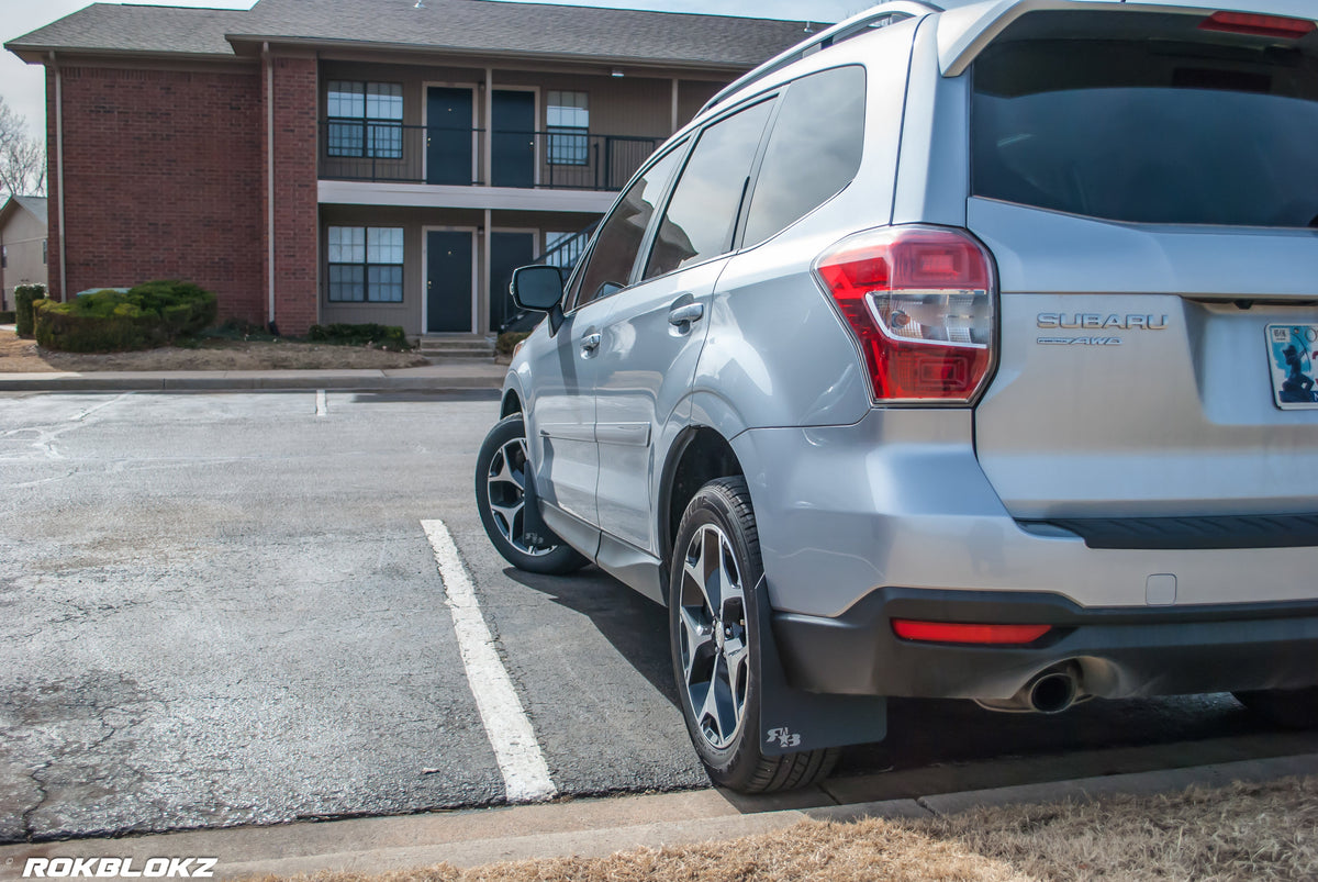 RokBlokz - Subaru Forester (SJ) 2014-2018 Rally Mud Flaps