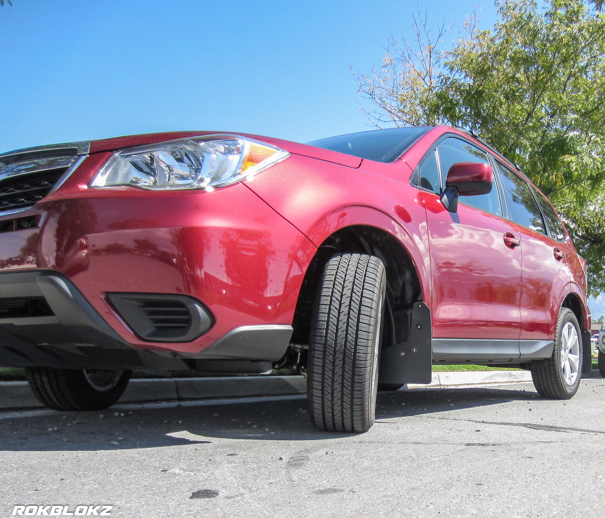 RokBlokz - Subaru Forester (SJ) 2014-2018 Rally Mud Flaps