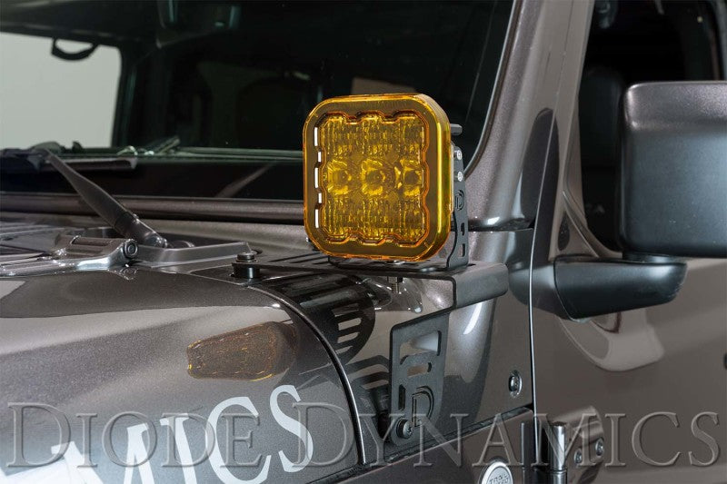 Diode Dynamics SS5 LED Pod Cover - Yellow - DD7219