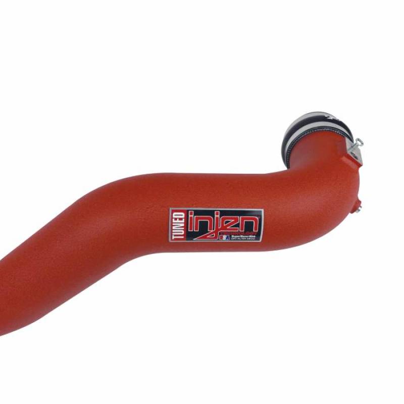 Injen 15-20 Ford F150 3.5L V6 (tt) Aluminum Intercooler Piping Kit - Wrinkle Red - SES9015ICPWR