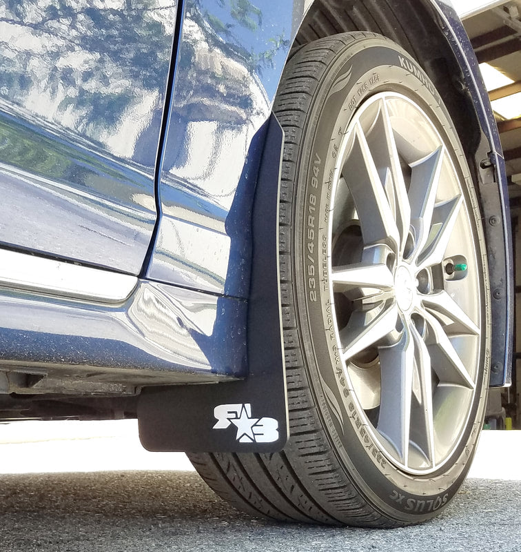 RokBlokz - Hyundai Sonata 2015-2019 Rally Mud Flaps