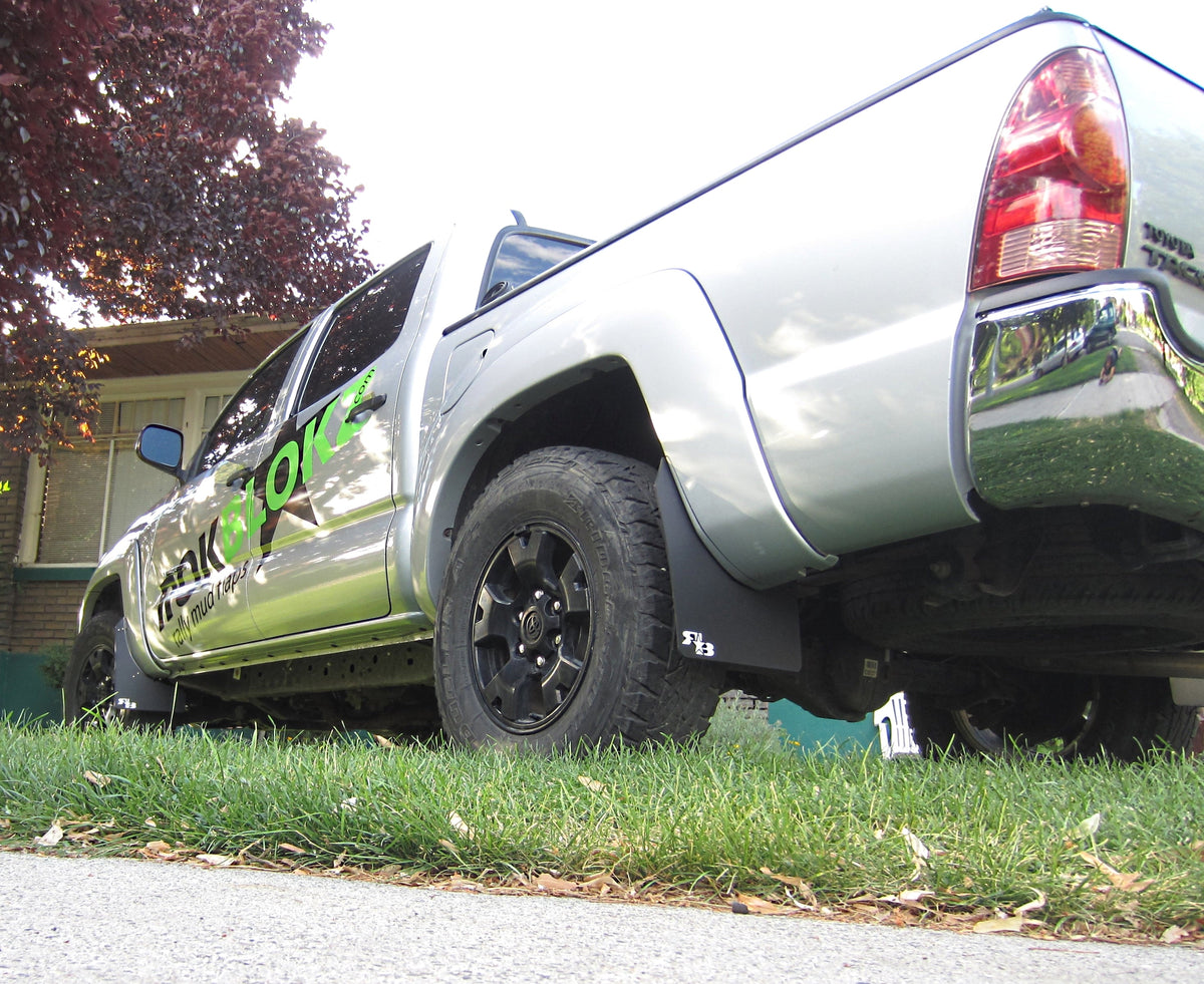 RokBlokz - Toyota Tacoma (2nd Gen) 2005-2015 Mud Flaps for Over-Sized Tires