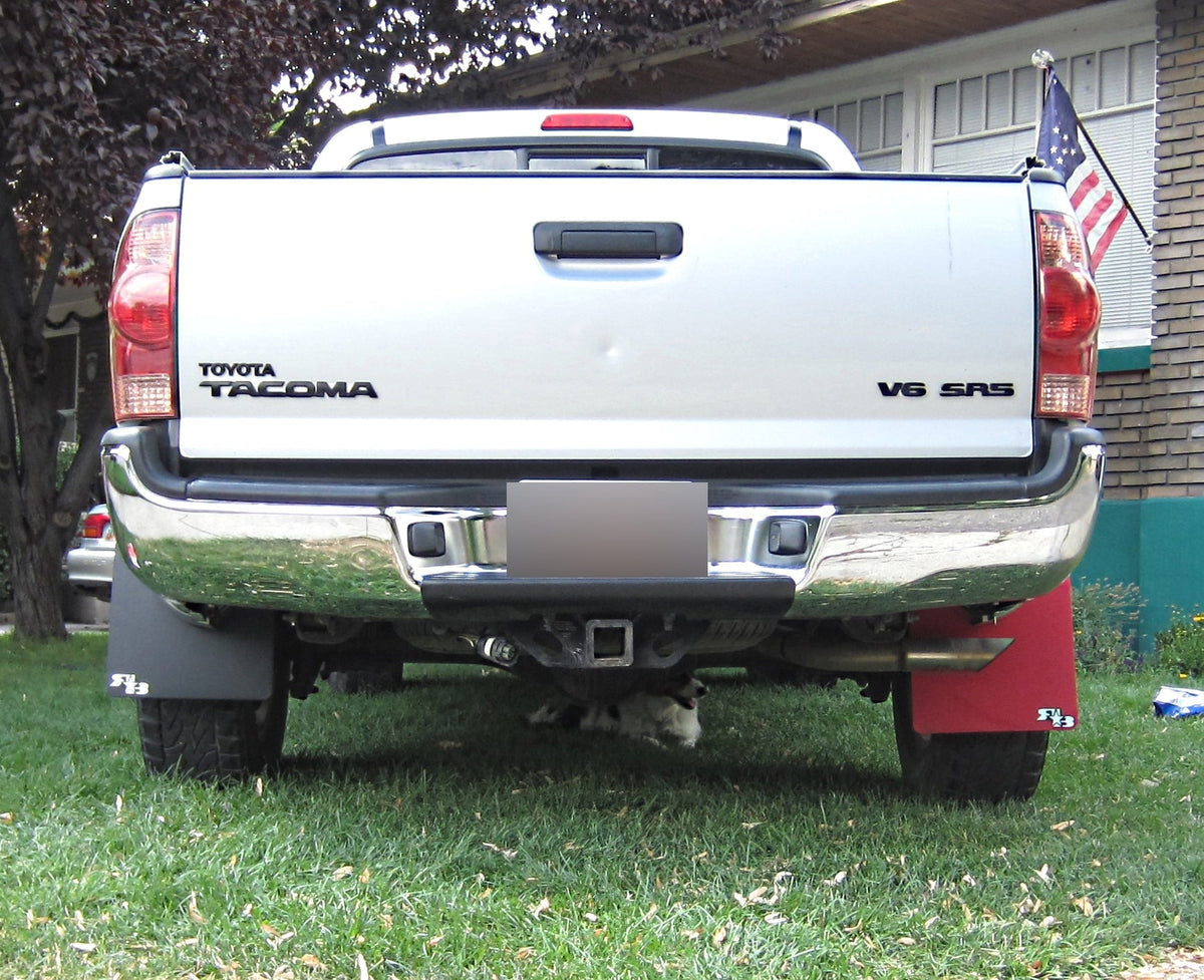 RokBlokz - Toyota Tacoma (2nd Gen) 2005-2015 Mud Flaps for Over-Sized Tires