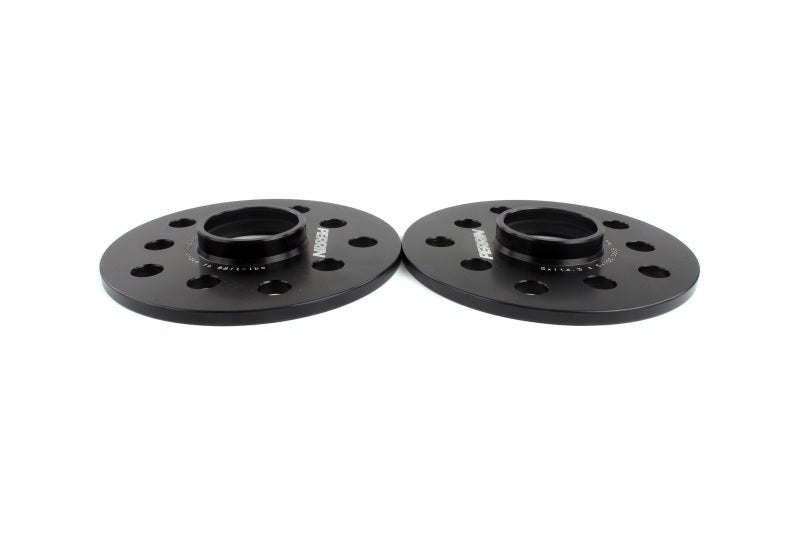 Perrin Subaru 5x114.3/5x100 7mm Slip-On Wheel Spacers - w/ 56mm Hubs/Qty 10 Studs - PSP-WHL-107BK