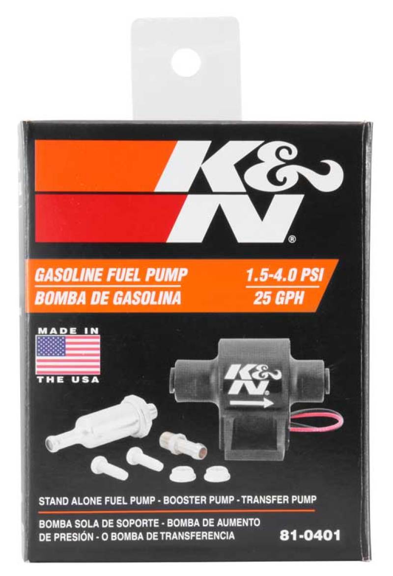 K&amp;N Performance Electric Fuel Pump 1.5-4 PSI