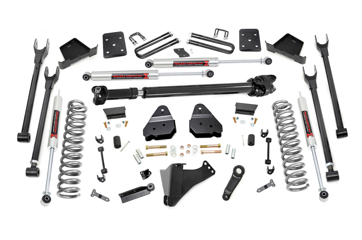 6 Inch Lift Kit | 4-Link | No OVLD | M1 | Ford F-250/F-350 Super Duty (17-22)