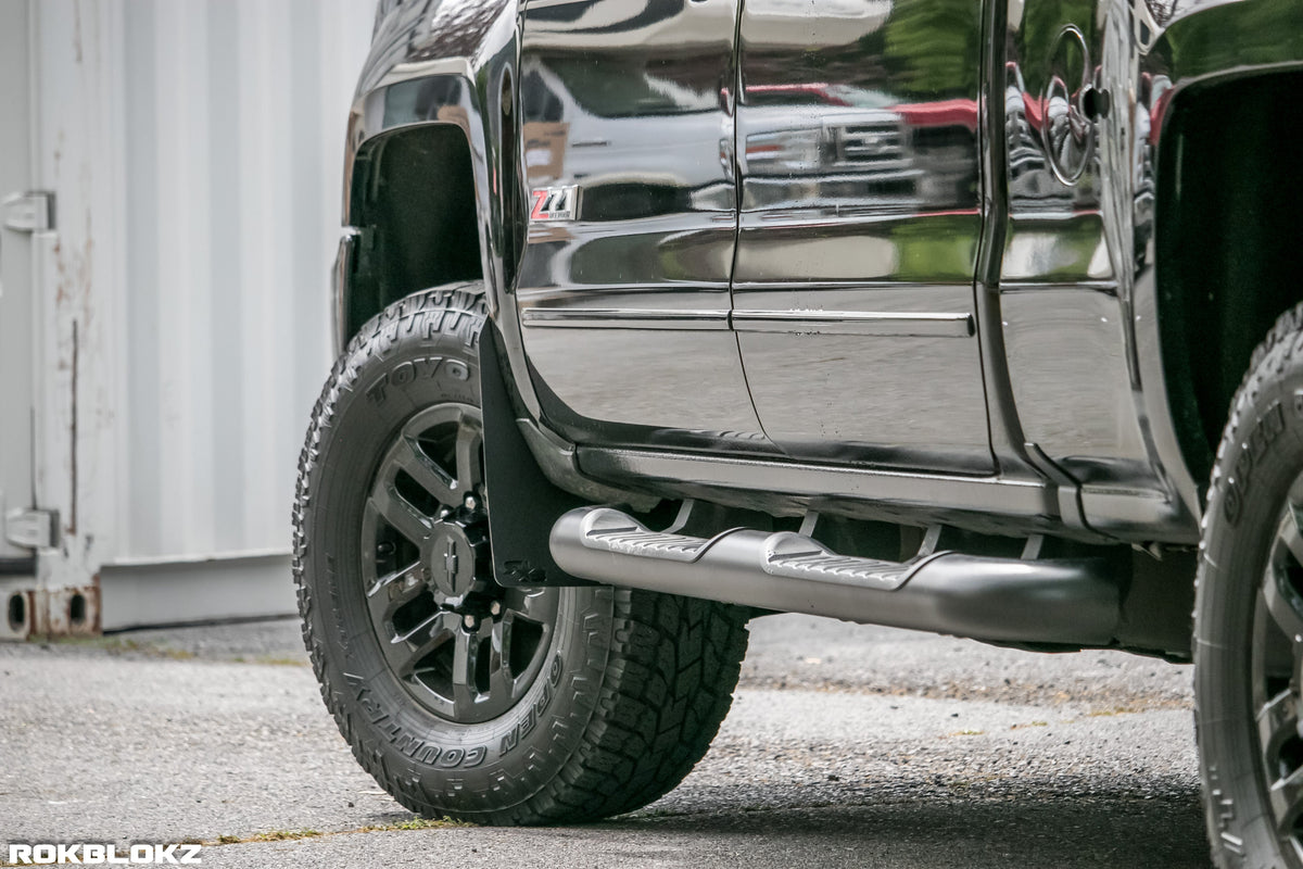 RokBlokz - Chevrolet Silverado 1500/2500/3500 SRW (3rd GEN) 2015-2018 Mud Flaps