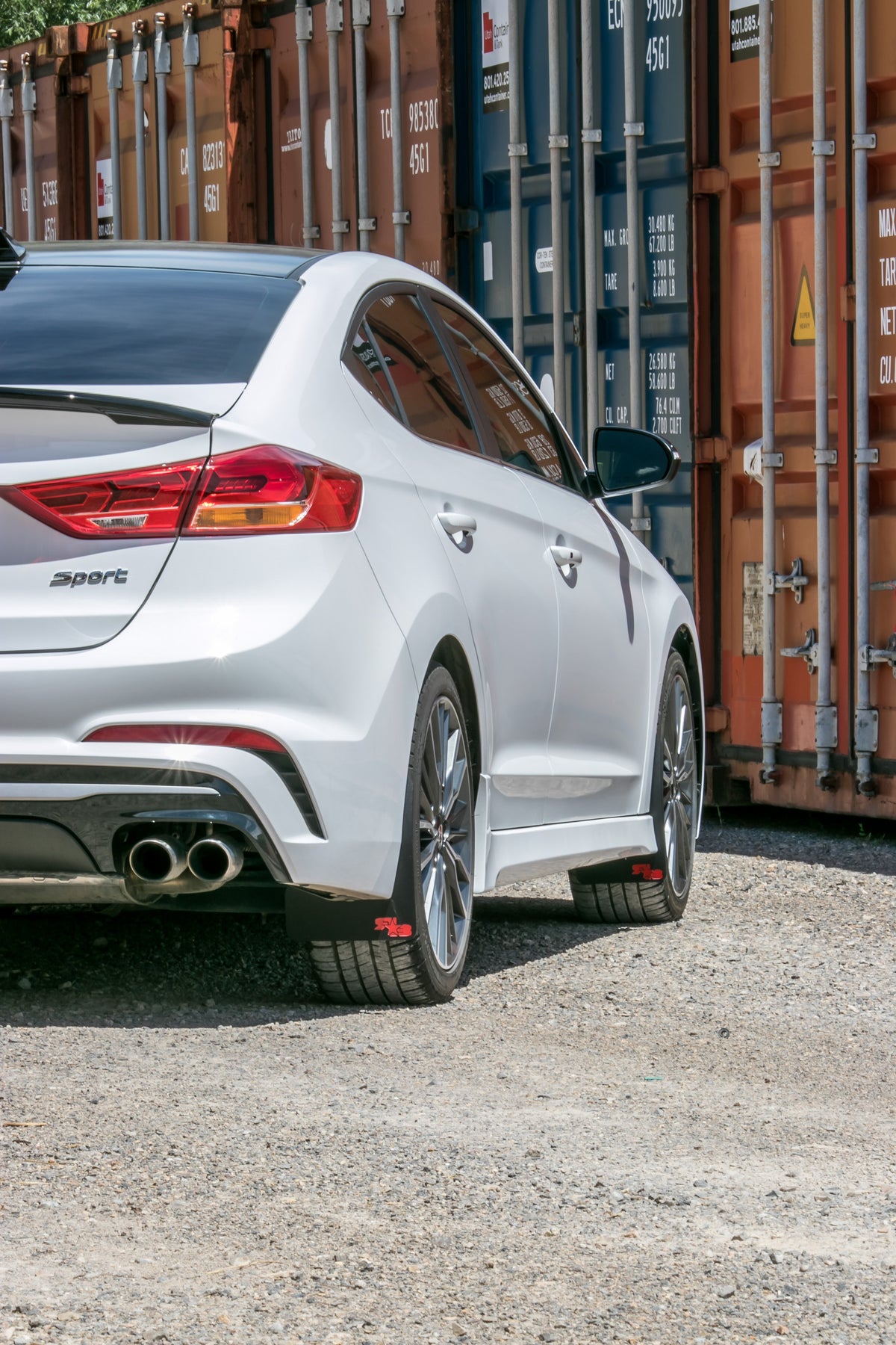 RokBlokz - Hyundai Elantra Sport Sedan 2017-2018 Mud Flaps