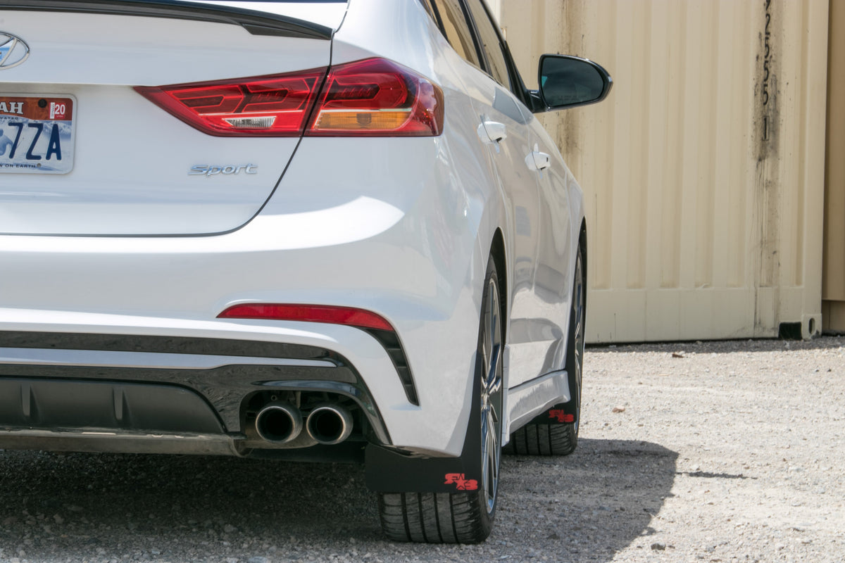 RokBlokz - Hyundai Elantra Sport Sedan 2017-2018 Mud Flaps