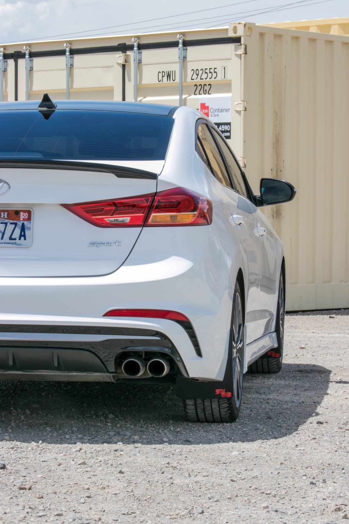 RokBlokz - Hyundai Elantra Sport Sedan 2017-2018 Mud Flaps