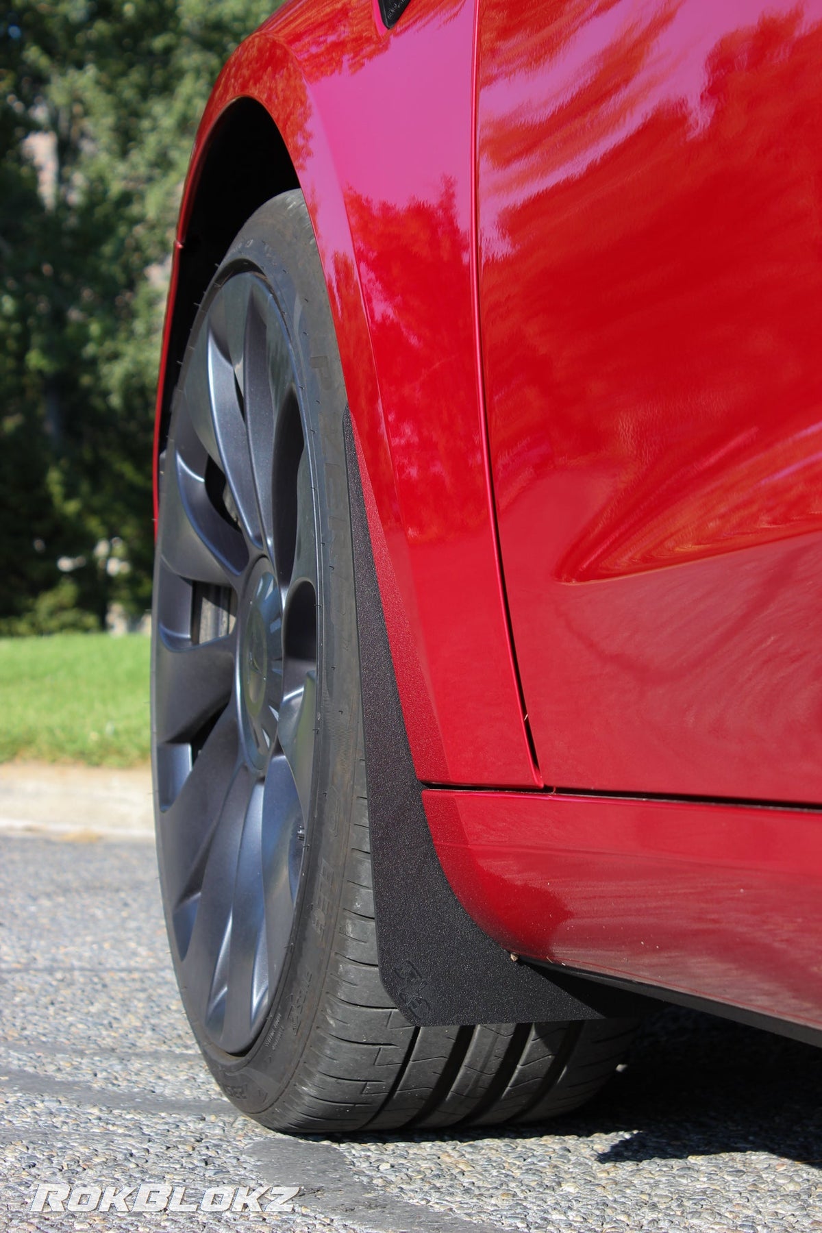 17+ Tesla Model 3 featuring Rokblokz Splash Guards