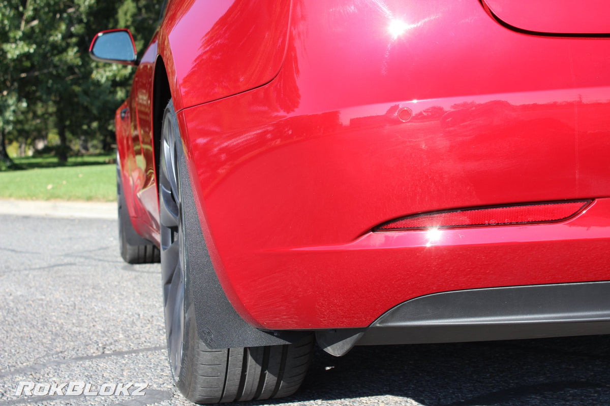 17+ Tesla Model 3 featuring Rokblokz Splash Guards