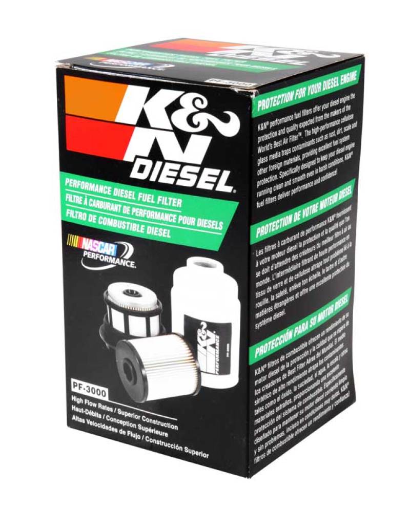 K&amp;N Cellulose Media Fuel Filter 3.5in OD x 6.281in L