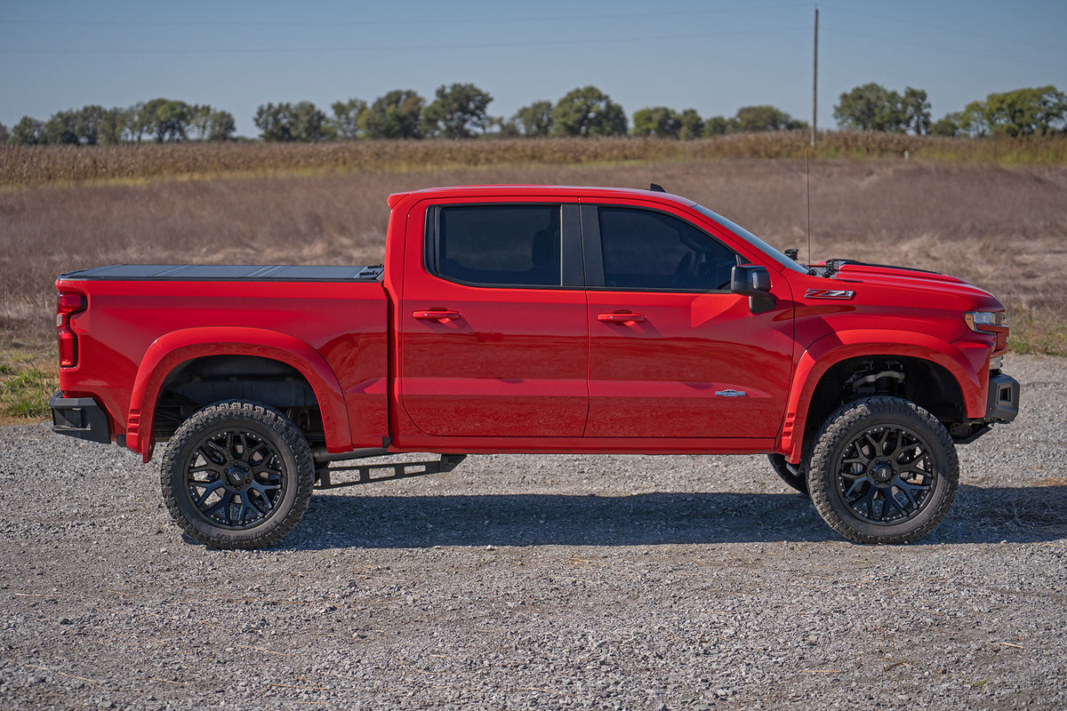 Hard Tri-Fold Flip Up Bed Cover | 5&#39;10&quot; Bed | Chevy/GMC 1500 (19-24)